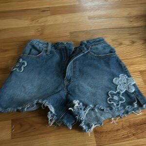 Hollister jean shorts